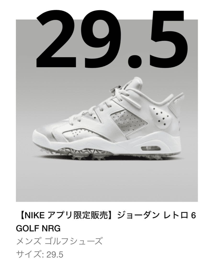 シューズ(男性用) Nike AJ 6 Retro Golf Gift Giving 29.5