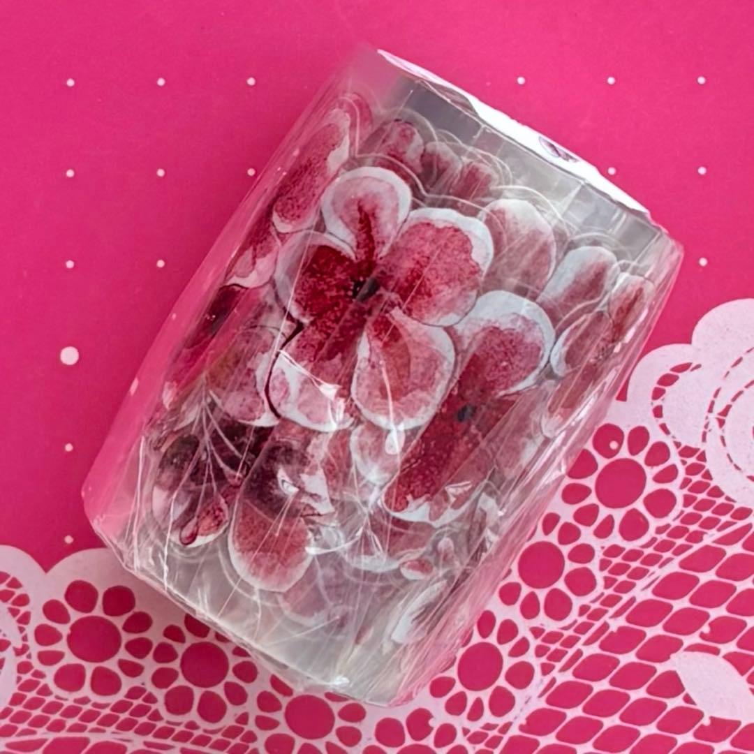 PET 妃云花 ダイカット加工 5.5cm×5m 海外マスキングテープ