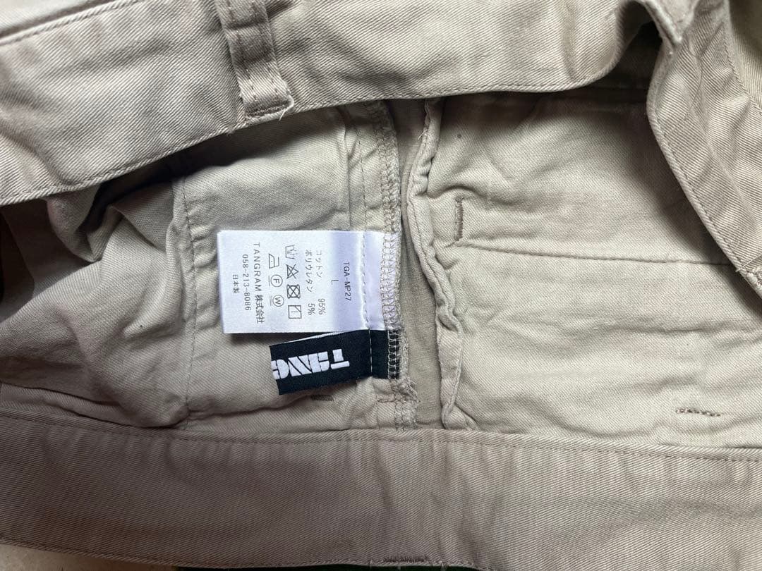 TANGRAMとGolfickersコラボチノパン