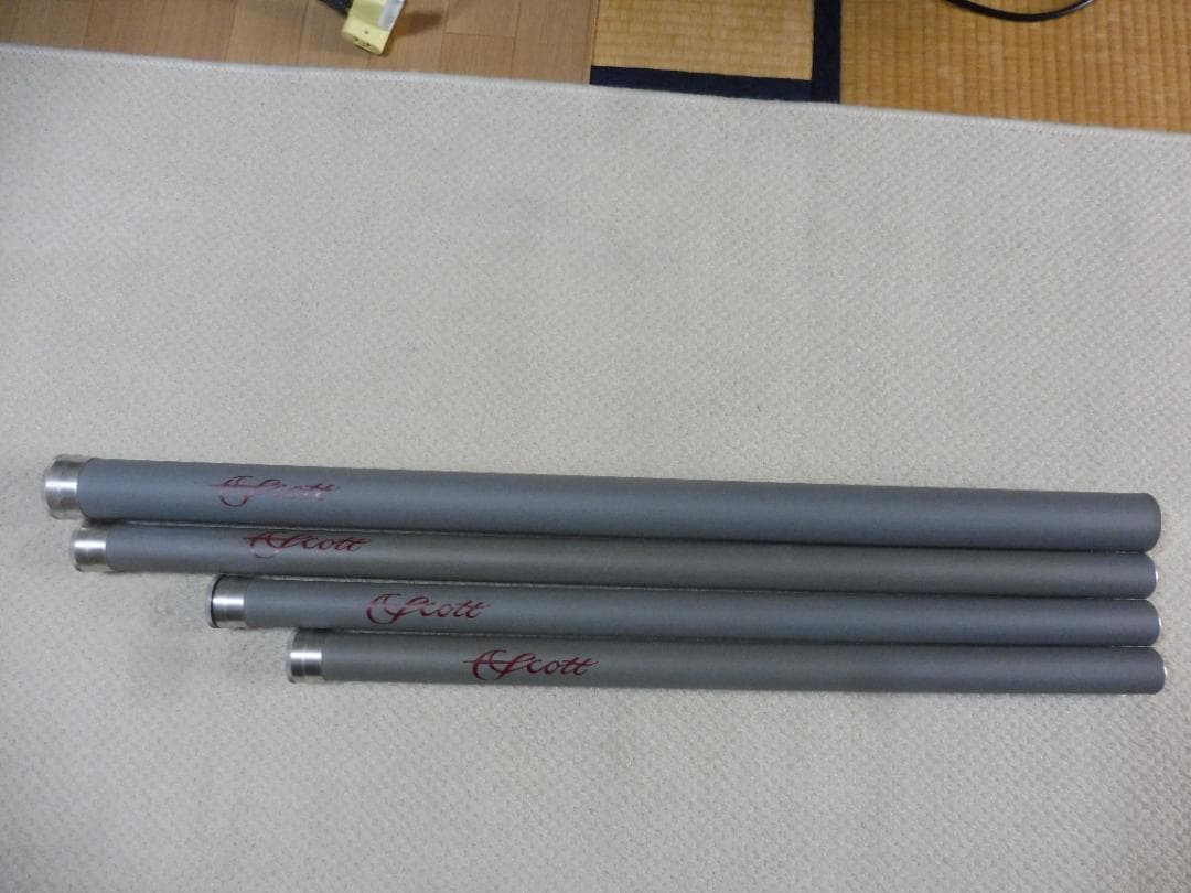 スコット SCOTT フライロッド用アルミケース4本