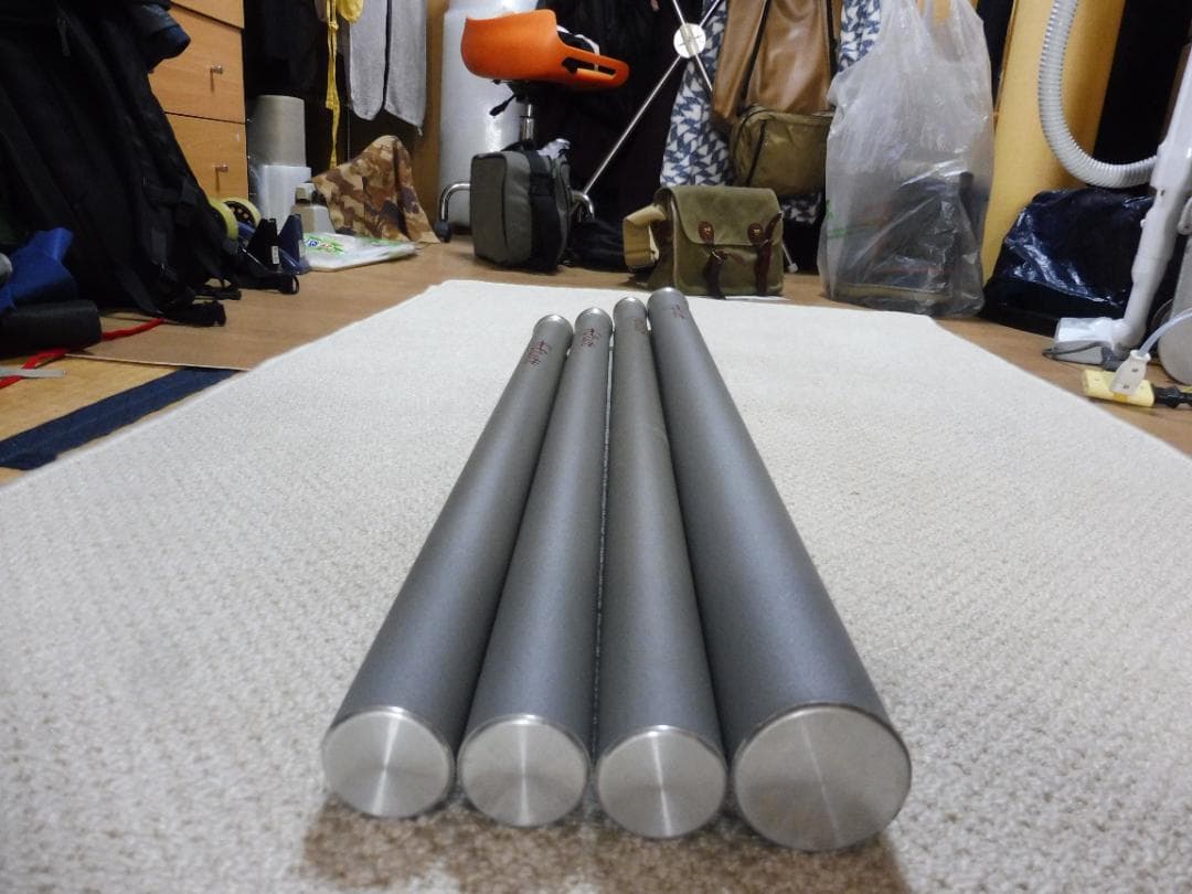 スコット SCOTT フライロッド用アルミケース4本