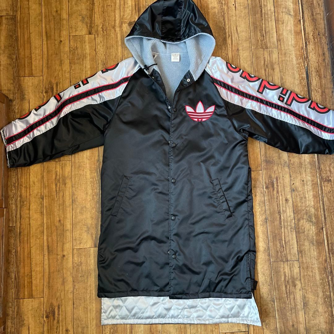 adidas 90s レトロ ベンチコート　メンズ