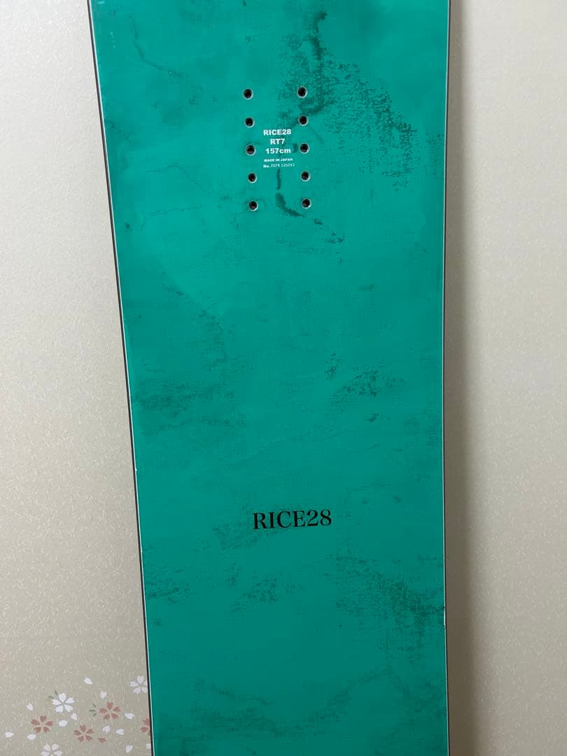 24-25 RICE28 RT7 157cm スノーボード いぐっちゃん