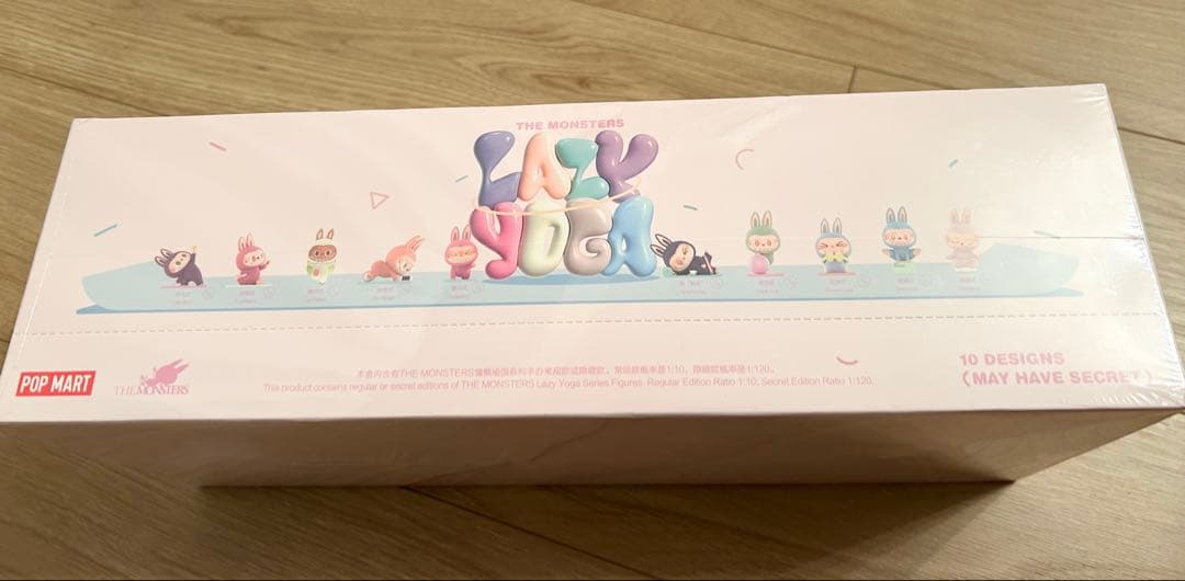 THE MONSTERS LAZY YOGA ラブブフィギュアセットLabubu