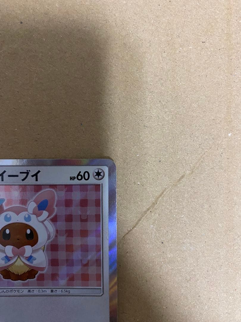 イーブイ ポンチョを着たカード