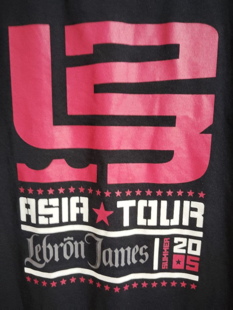 ナイキ　レブロン·ジェームズ　アジアツアーTシャツ　サイズXL　古着
