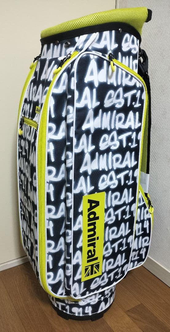 【新品】アドミラル キャディバッグ　ベージュ　Admiral