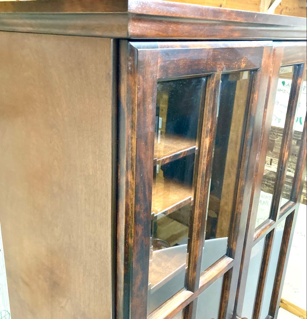 【値下げ中✨】北海道民芸 樺 樺材 無垢 本棚 書棚 キャビネット 書斎