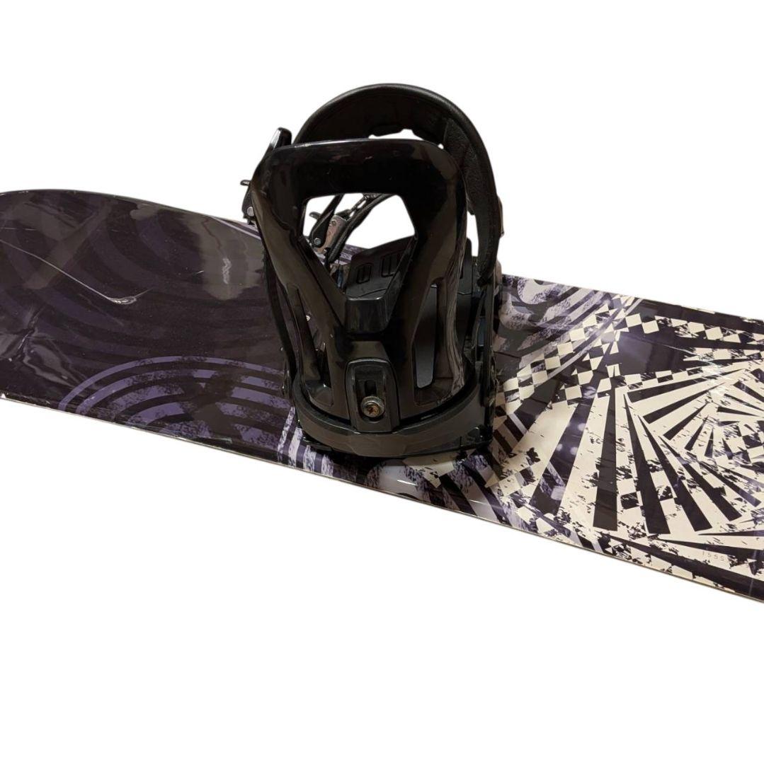 SLQ スノーボード 155cm SABER バイン 2点セット