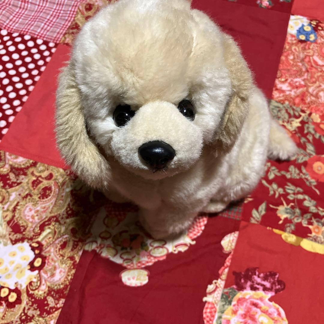 レトロぬいぐるみ犬　四季オリジナルぬいぐるみ　レトリバー　リアルぬいぐるみ