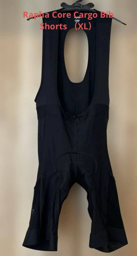 【美品】Rapha Core Cargo Bib Shorts （XL）