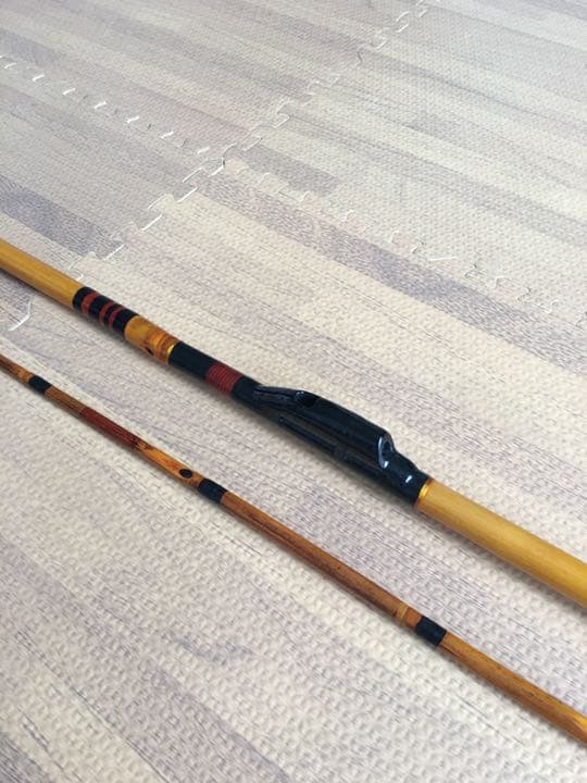 和竹　竹竿　中通し　反り有り　値下げしました！