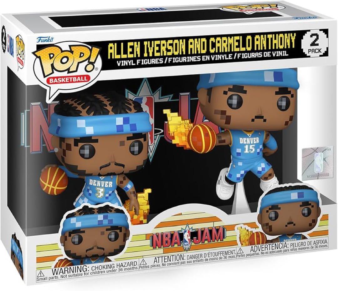【FUNKO】アレン・アイバーソン&カーメロ2個まとめ売り Iverson