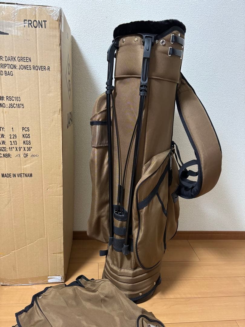 JONES ジョーンズ ゴルフスタンドバッグ キャディバッグ 希少カラー