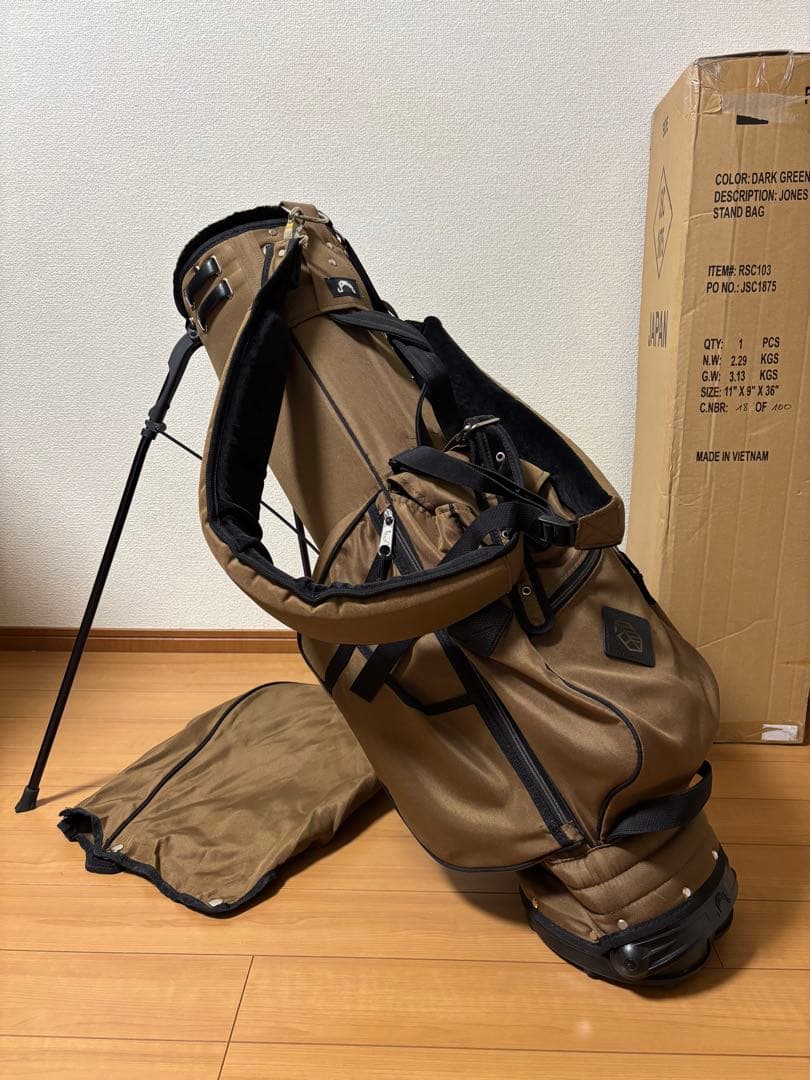 JONES ジョーンズ ゴルフスタンドバッグ キャディバッグ 希少カラー