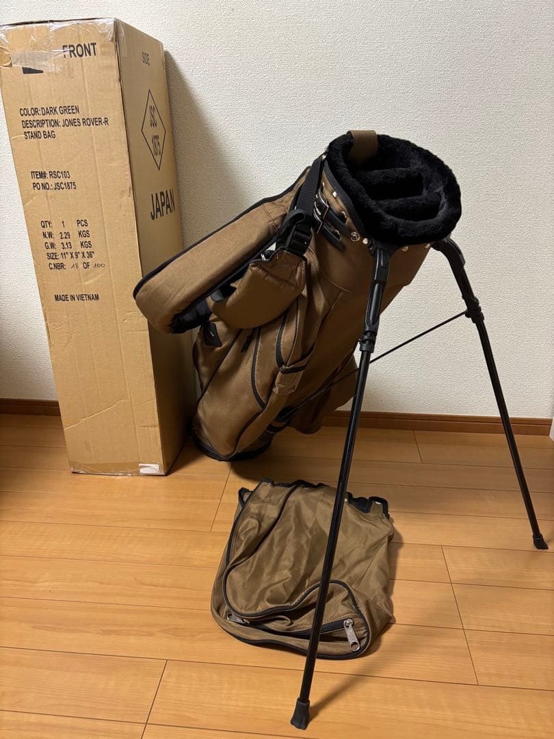 JONES ジョーンズ ゴルフスタンドバッグ キャディバッグ 希少カラー