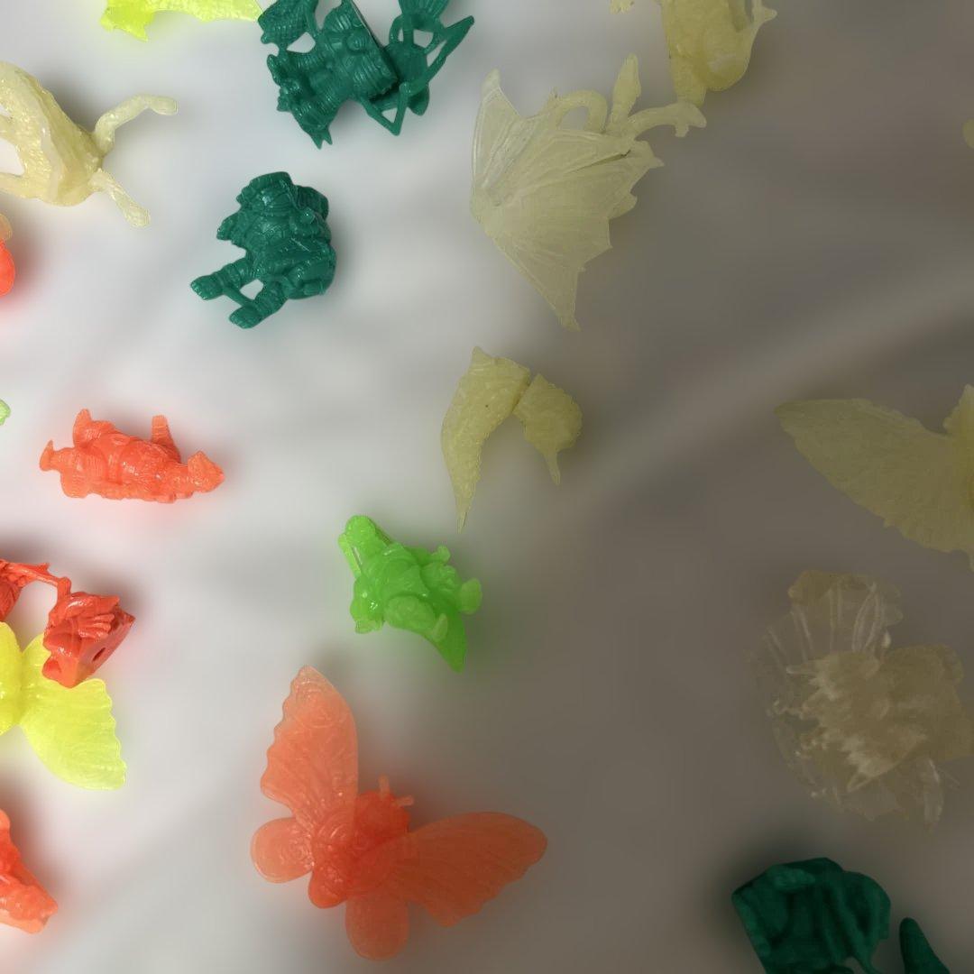 入場プレゼント版 光るゴジラ！60個セット1993東宝 新品未使用