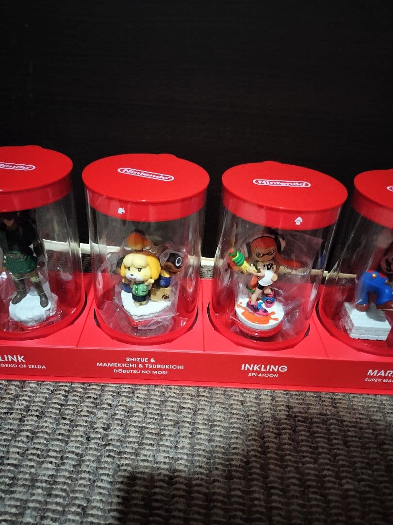 ニンテンドーストア限定 スタチュー4個セット　専用BOX台座付き　フィギュア