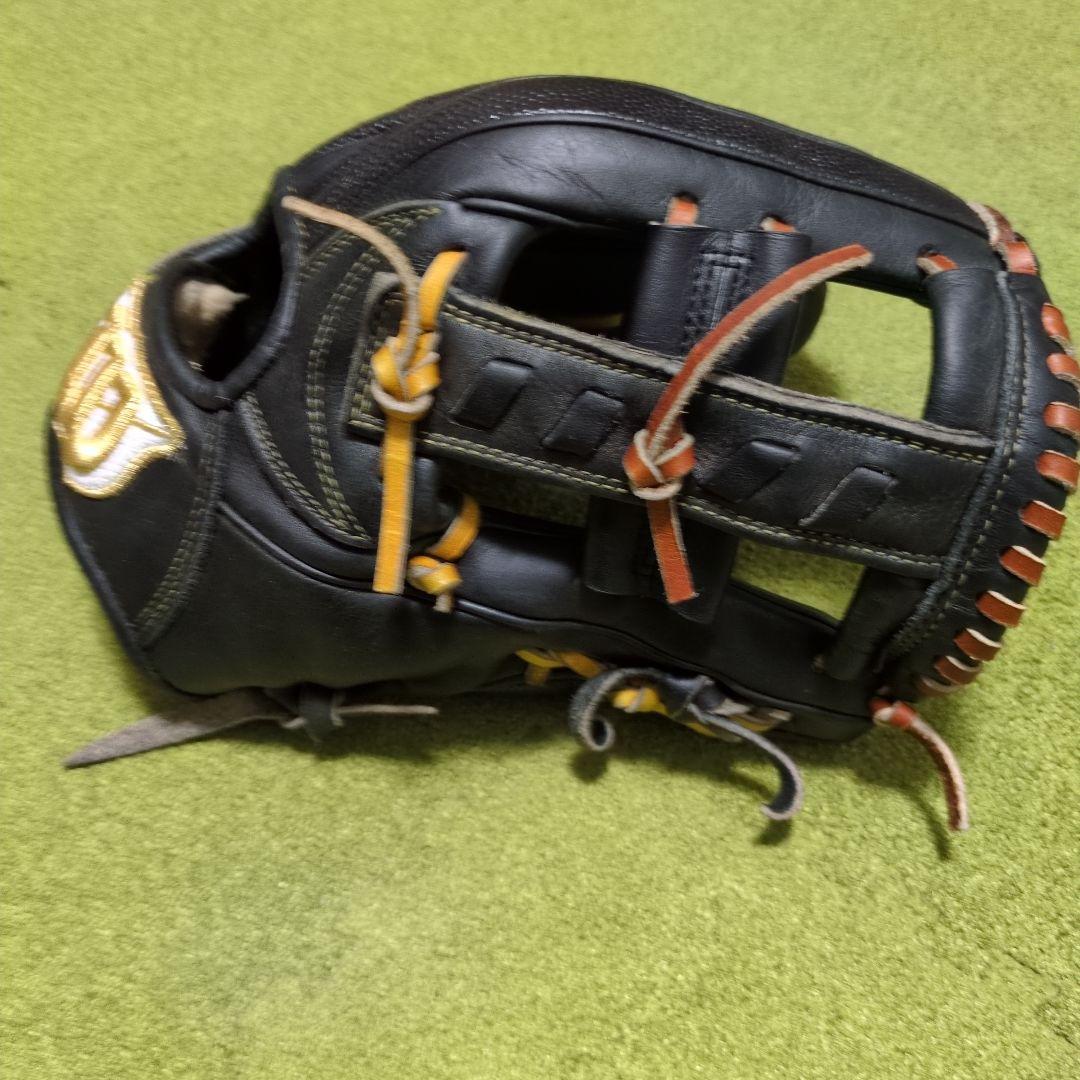 Wilson 軟式野球グローブ 右手用 黒