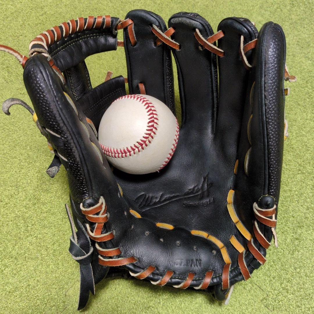 Wilson 軟式野球グローブ 右手用 黒