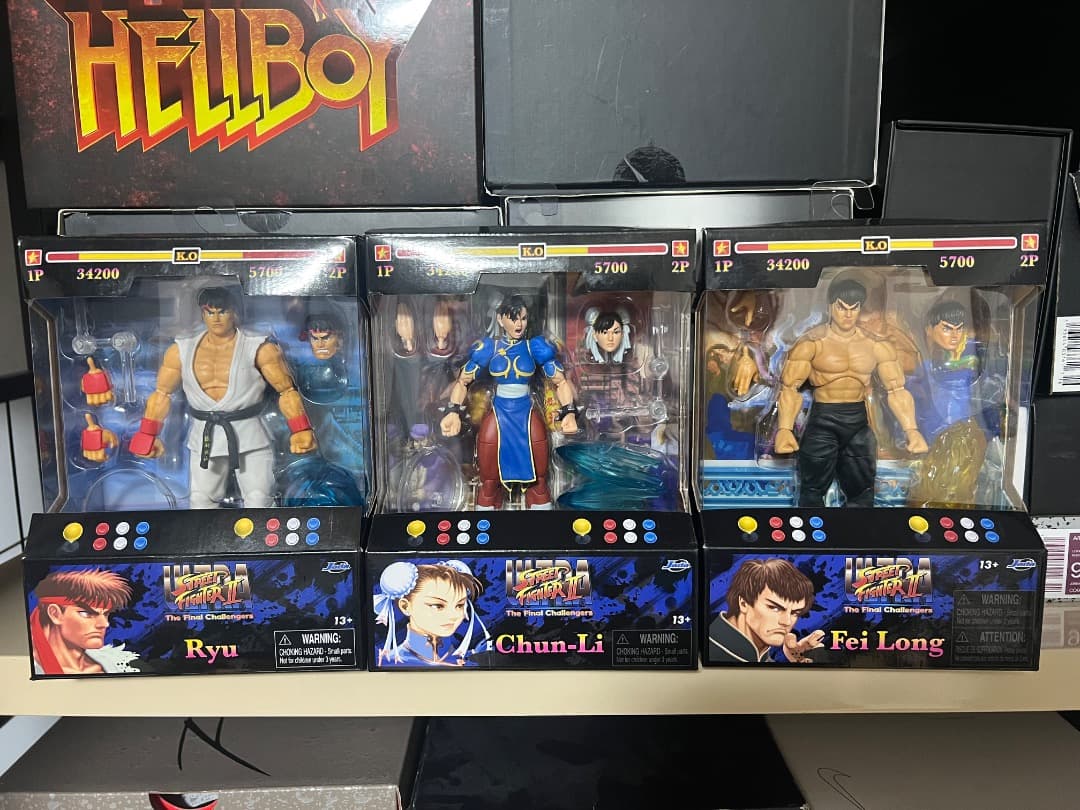 jada toys ストリートファイター　3点セット