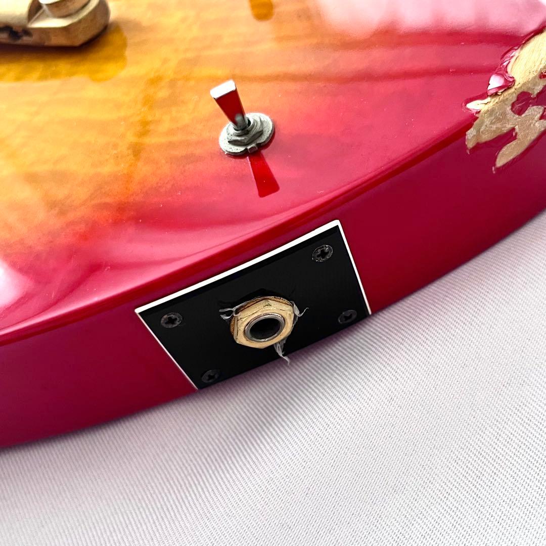 【送料込み】Burny mg-85x hideモデルギター