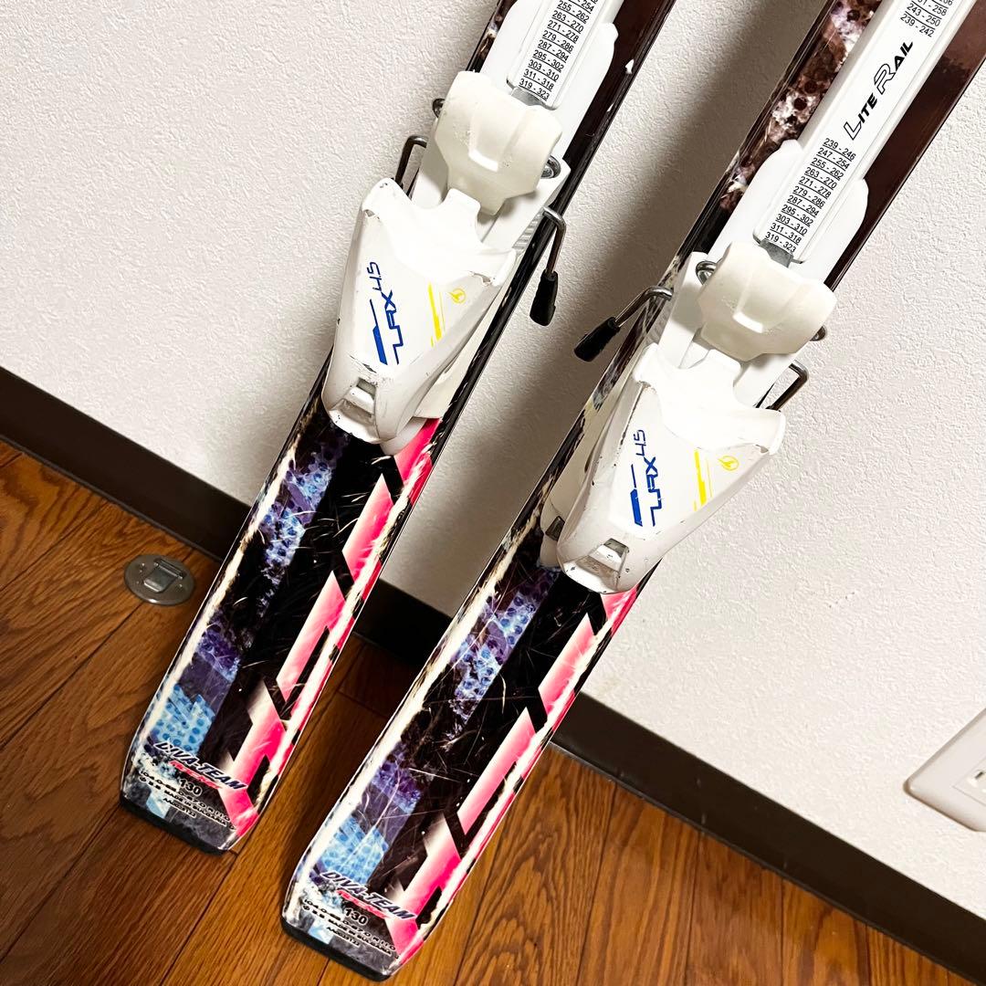 4点セット　送料無料■Hart■子供用スキーセット130/25