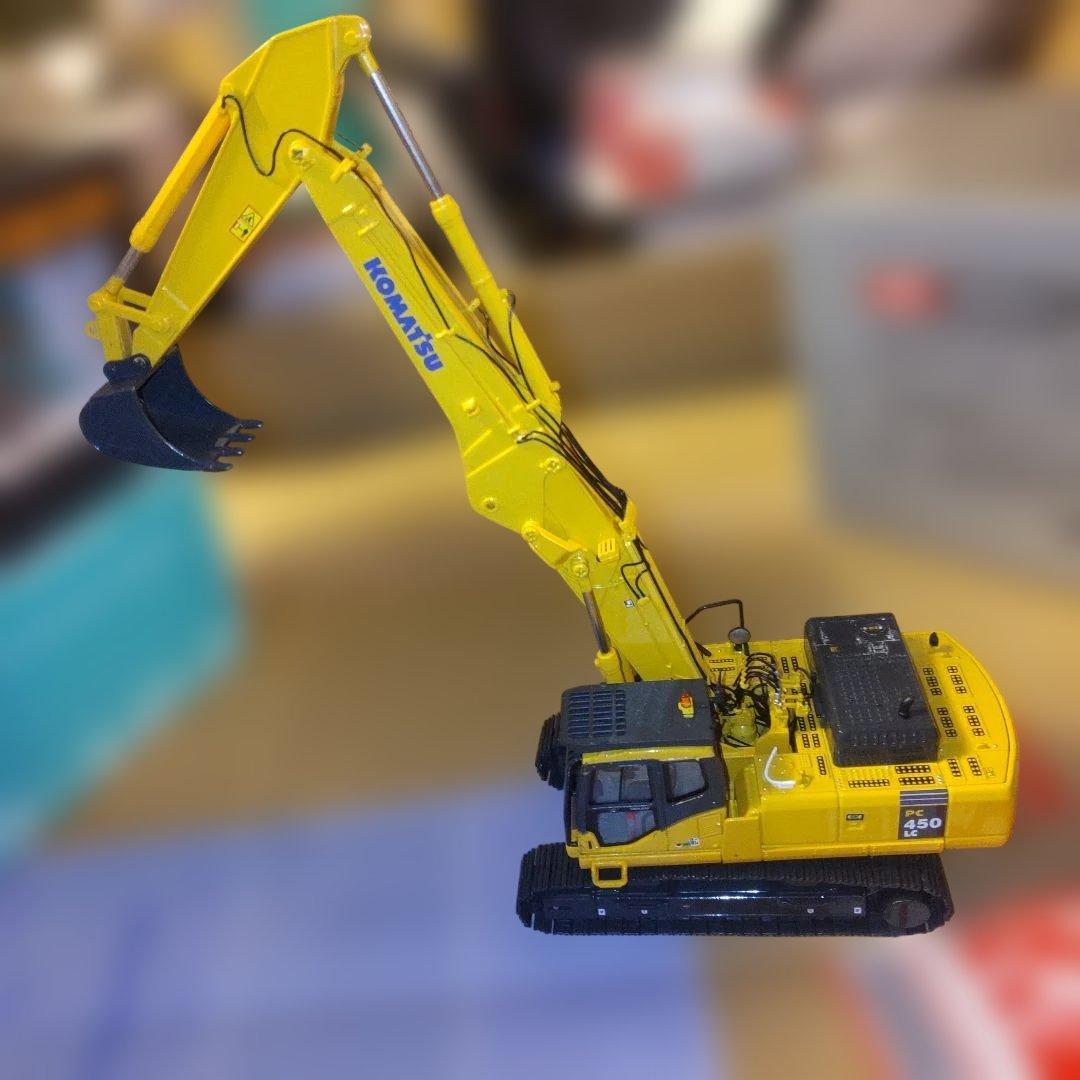 コマツ建機PC450 LCD ツーピースブーム仕様機重機　1/50