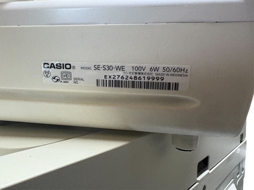 オ*フ様 CASIO キャッシュレジスター SE-S30値下げ交渉可能