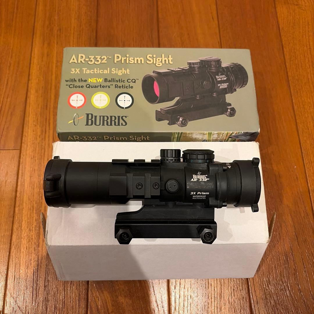 Burris AR-332 プリズムサイト実物