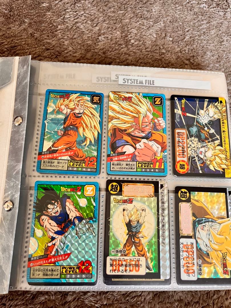 レア　ドラゴンボールZカード6枚セット　カードダス