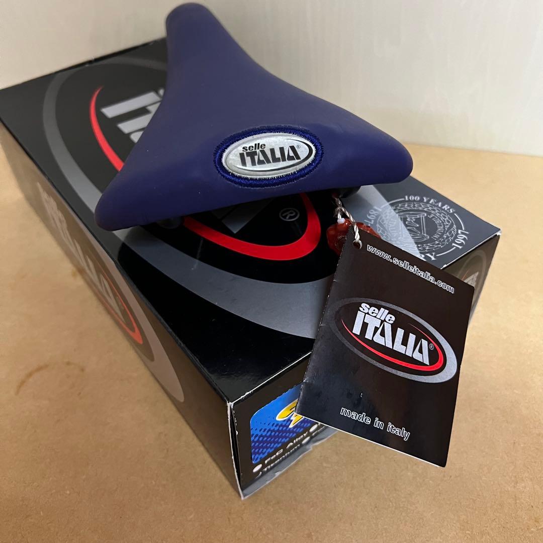 新品未使用 ブルー Selle Italia FLITE TITANIUM