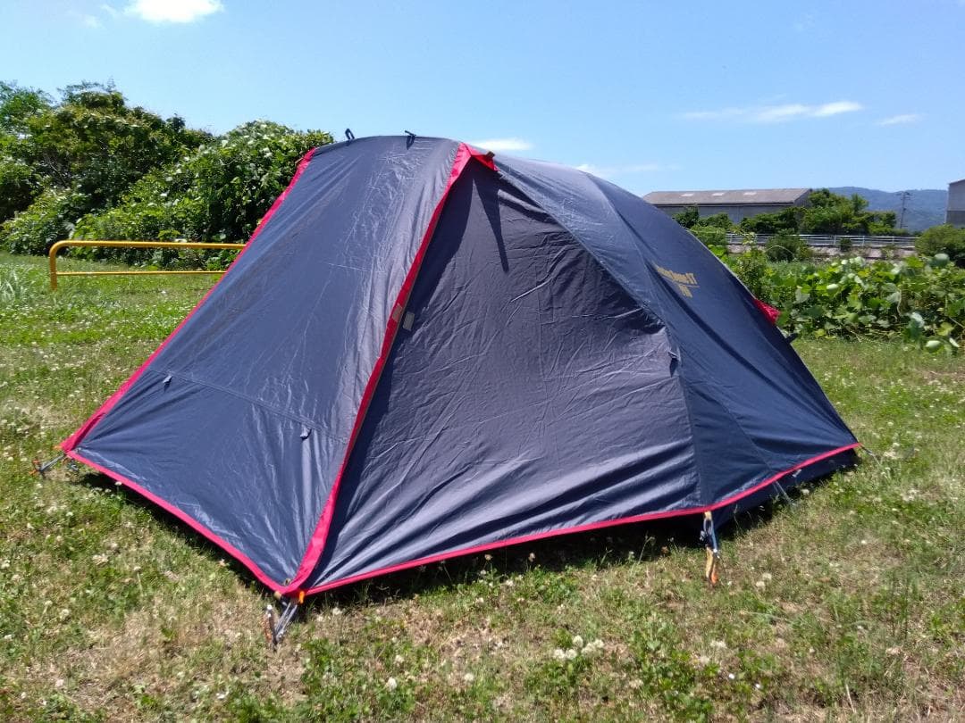 ☆とても綺麗☆限定色グレー×レッド☆コールマン☆ツーリングドームST☆テント☆