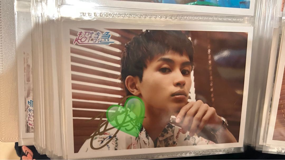 【値下げ】超特急 タクヤ 草川拓弥 4号車 生写真 直筆サイン