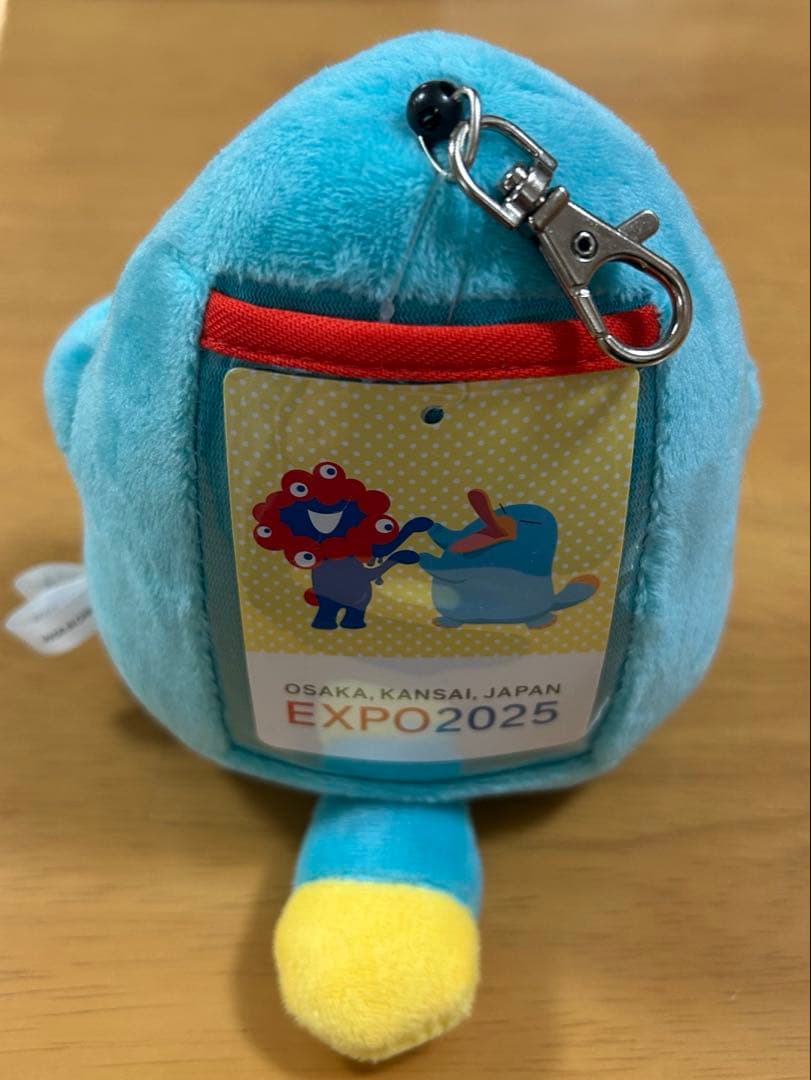 大阪万博 JR西日本 ICOCAカード ぬいぐるみパスケース　イコちゃんver.