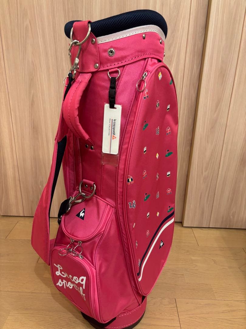 le coq sportif golf★ピンク ゴルフバッグ・キャディバッグ