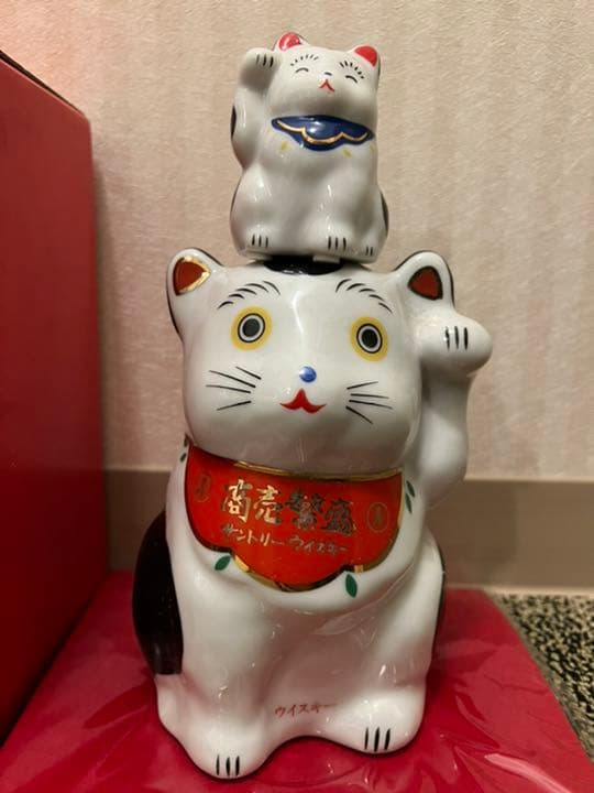 ★サントリー★山崎★ピュアモルト★招き猫★箱付★