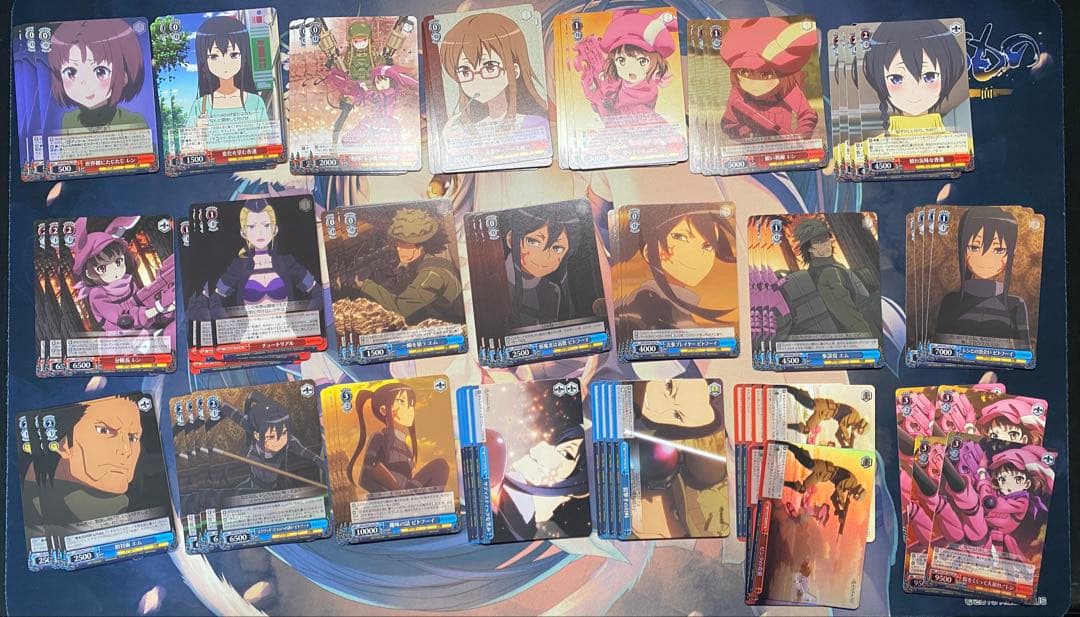 ヴァイスシュヴァルツ SAO ガンゲイルオンラインRR以下各4コン＋TD＋PR