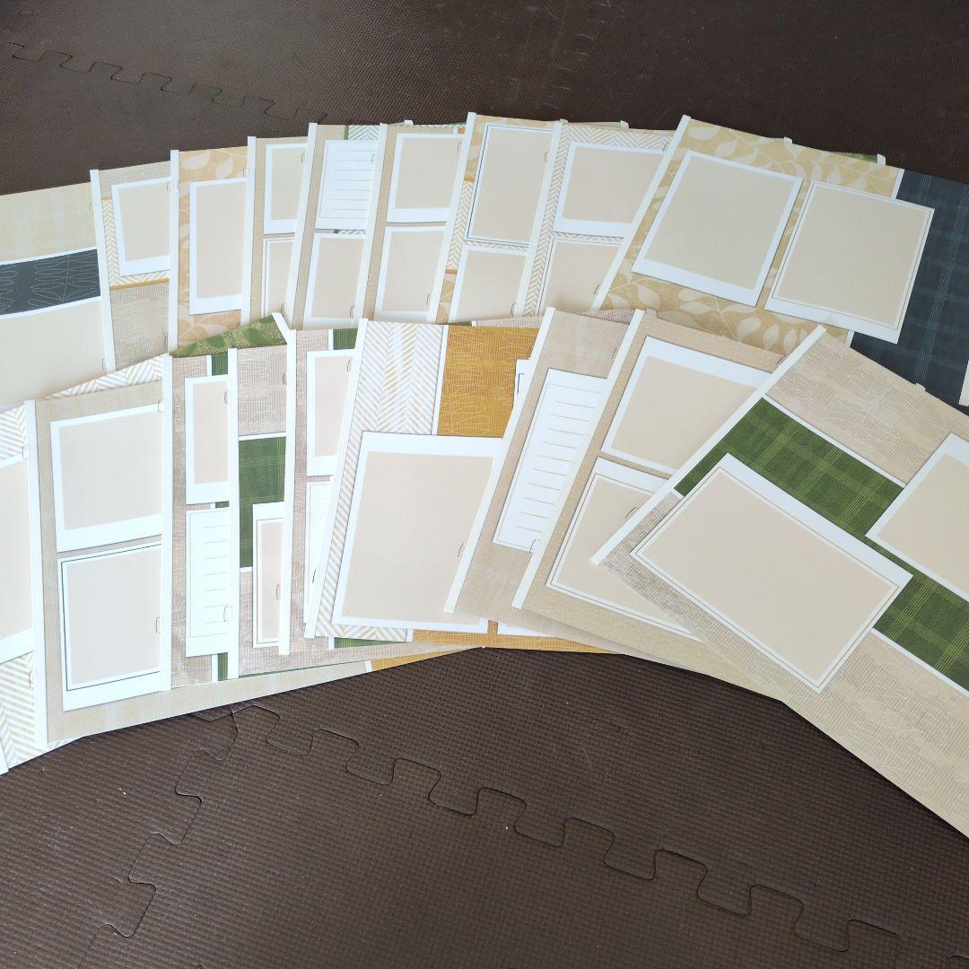 1/30本日限り　クリエイティブメモリーズ　アルバム台紙　台紙カバー　f2f