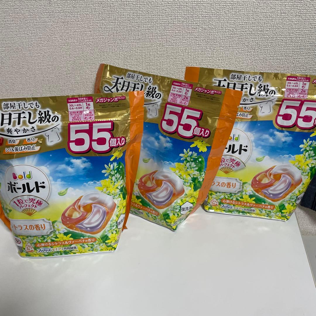 ボールド　ジェルボール　シトラス&ヴァーベナ　　詰め替え　合計472