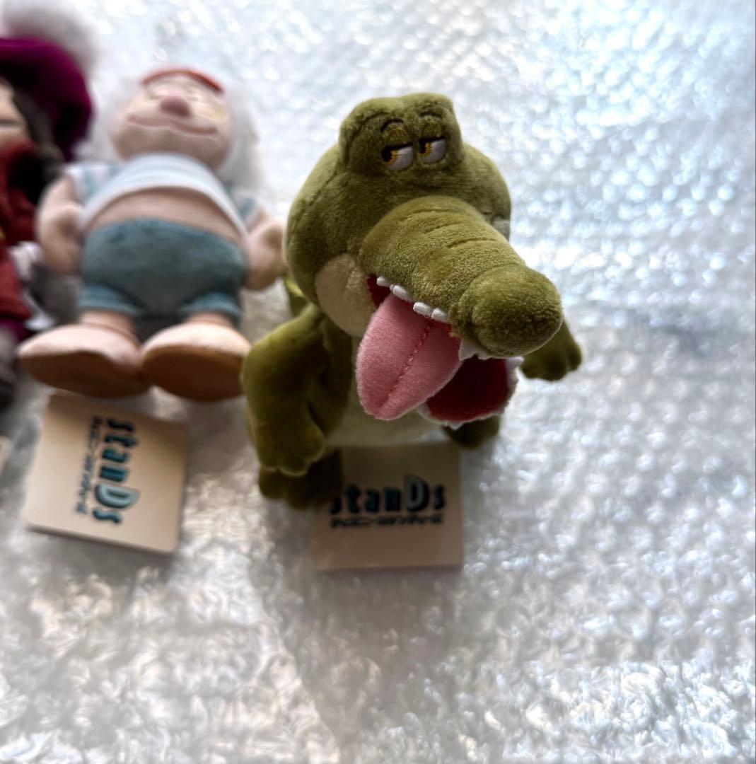 ディズニー　スタンディーズ　ピーターパン　フック船長　スミー　チクタクワニ