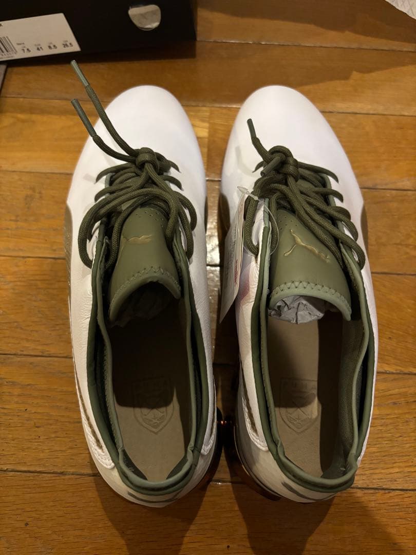 PUMA プーマ　イグナイトプロアダクトG LUX ゴルフ　オリーブグリーン