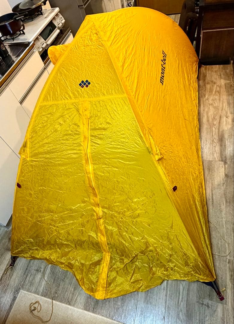 く*る様 モンベル ステラリッジテント2 本体＋レインフライ＋グランドシート