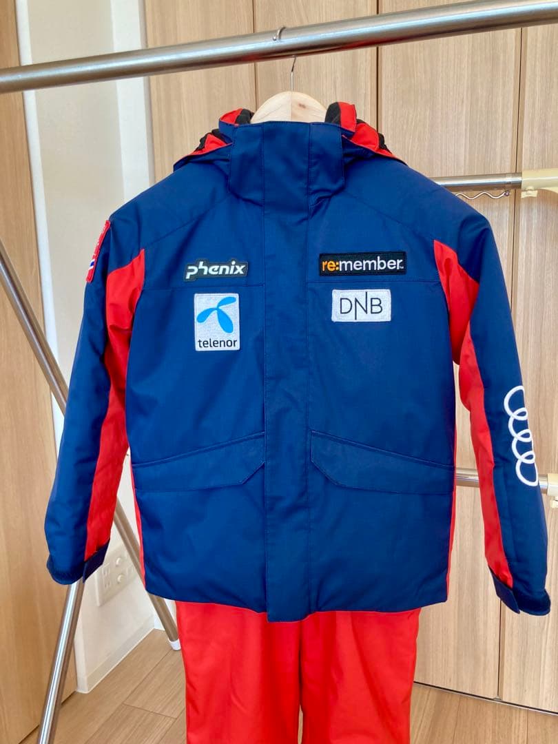 Phenix スキーウェア 130cm ノルウェーモデル　Audiロゴ レア希少