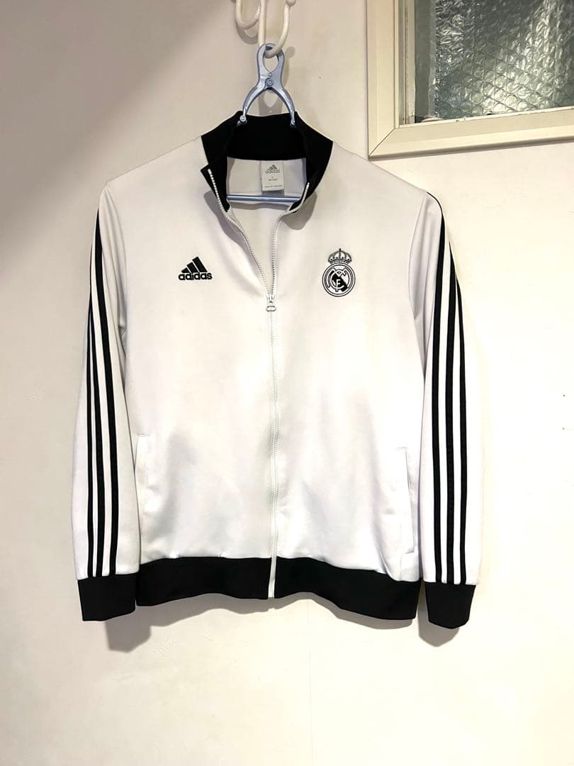 【美品】レアルマドリード Ｌサイズ　フルジップジャージ
