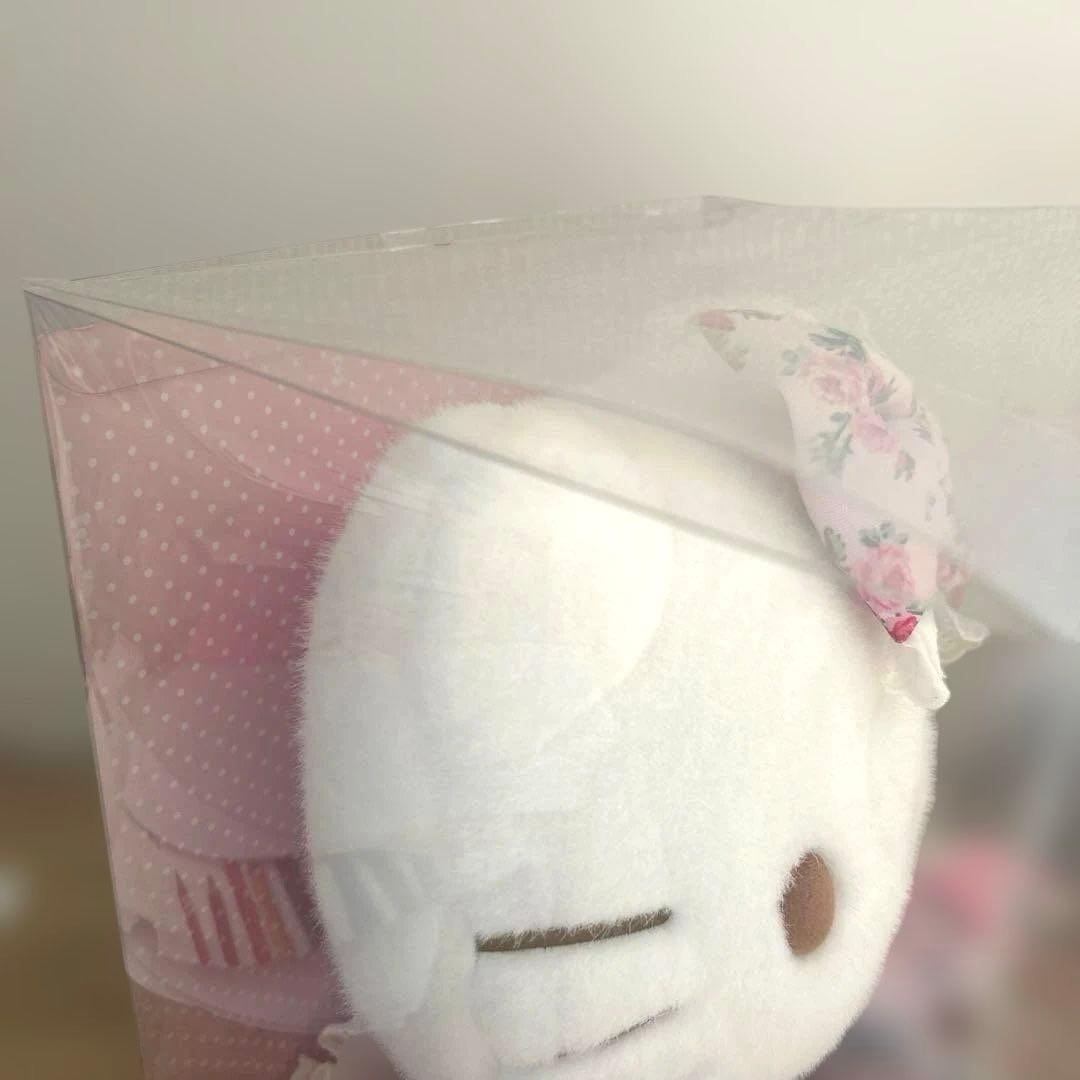 ハローキティ　ローラアシュレイ ぬいぐるみ　特大　2015年　数量限定　キティ