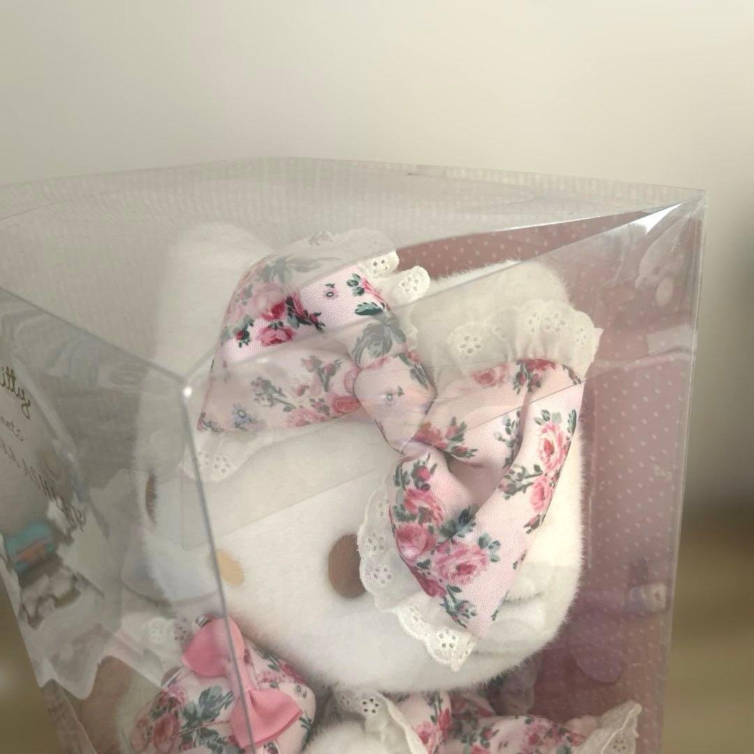 ハローキティ　ローラアシュレイ ぬいぐるみ　特大　2015年　数量限定　キティ