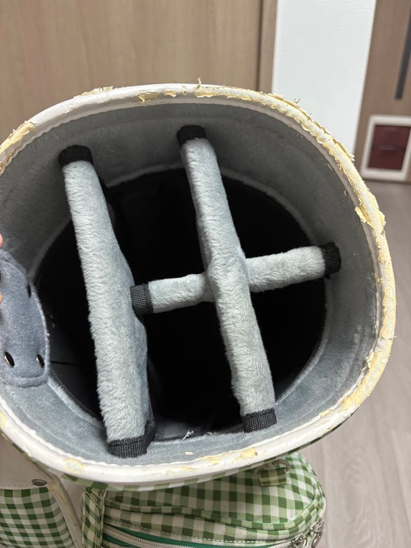 (希少)PEARLY GATESキャディバッグ Barbie カバー付き