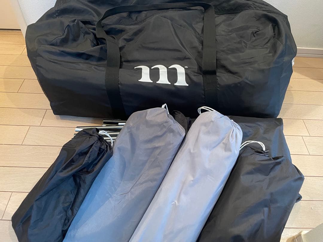 Muraco ZIZ TENT SHELTER Black ムラコ　5p