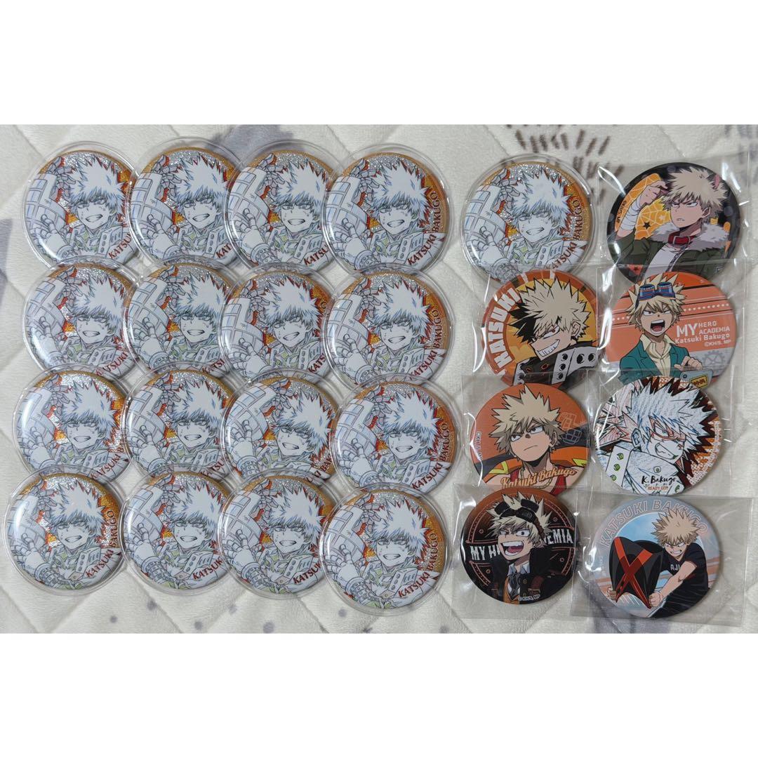 僕のヒーローアカデミア 爆豪勝己 缶バッジ まとめ売り